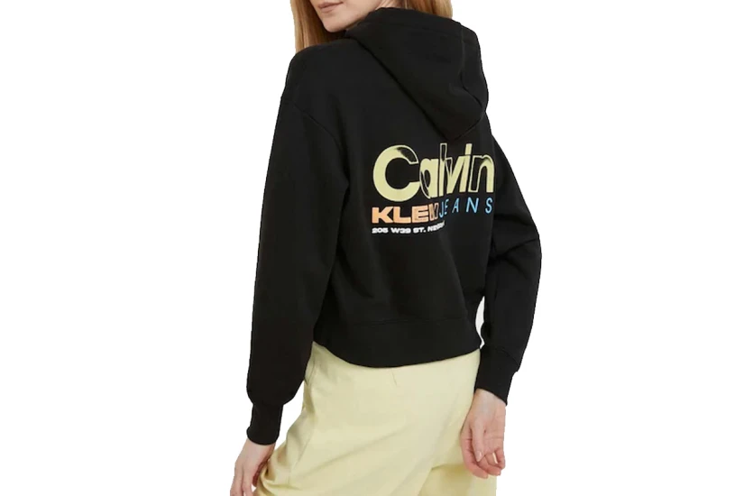 Calvin Klein Cropped Hoodie Γυναικείο (J20J221657 BEH)