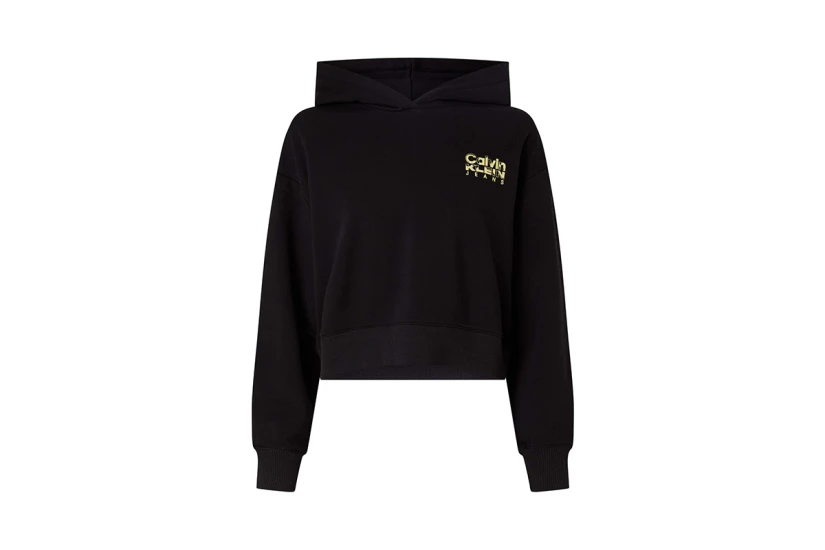 Calvin Klein Cropped Hoodie Γυναικείο (J20J221657 BEH)