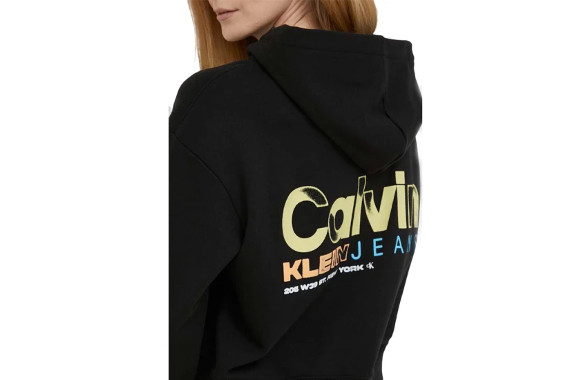 Calvin Klein Cropped Hoodie Γυναικείο (J20J221657 BEH)