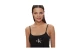 Calvin Klein Γυναικεία Αμάνικη Μπλούζα Μαύρη