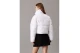 Calvin Klein Cropped Γυναικείο Puffer Μπουφάν Λευκό