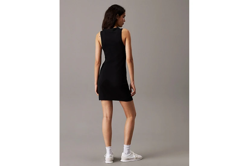 Calvin Klein Γυναικείο Αμάνικο Φόρεμα Mini Μαύρο