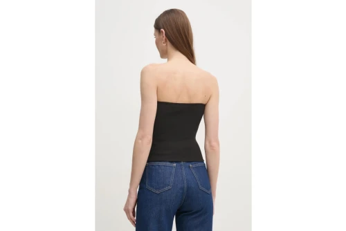 Calvin Klein Strapless Top Μπλούζα Αμάνικη Γυναικεία (J20J225310 BEH)