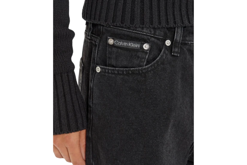 Calvin Klein Γυναικείο Τζιν Παντελόνι Μαύρο