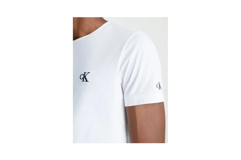 Calvin Klein Ανδρικό Κοντομάνικο T-Shirt Λευκό