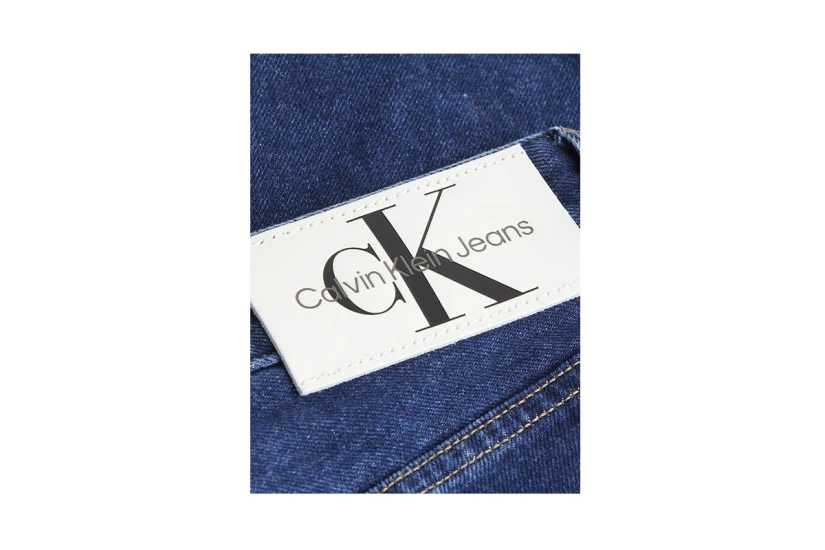 Calvin Klein Ανδρική Τζιν Βερμούδα Μπλε Σκούρα