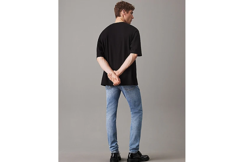 Calvin Klein Slim Tapered Ανδρικό Τζιν Παντελόνι Μπλε
