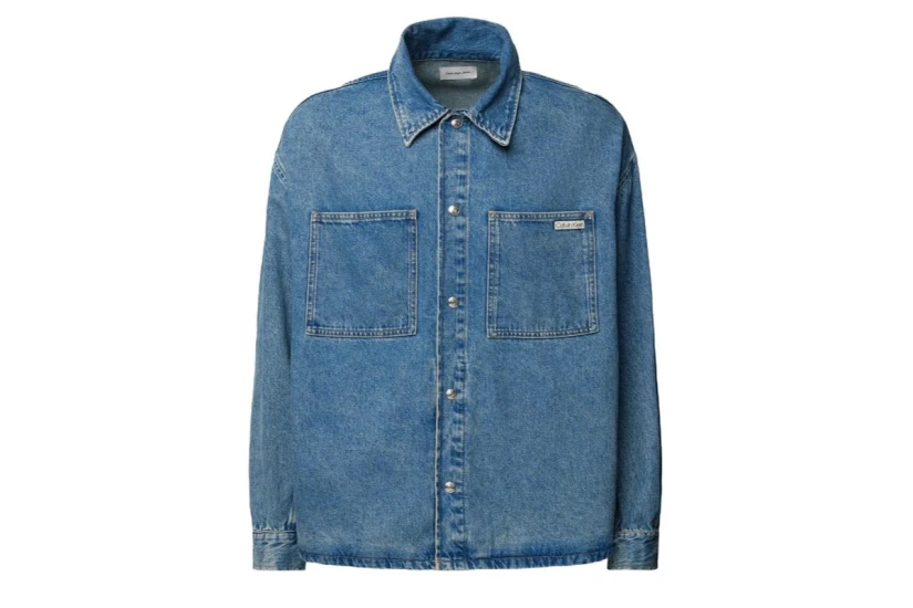 Calvin Klein Ανδρικό Denim Jacket Μπλε