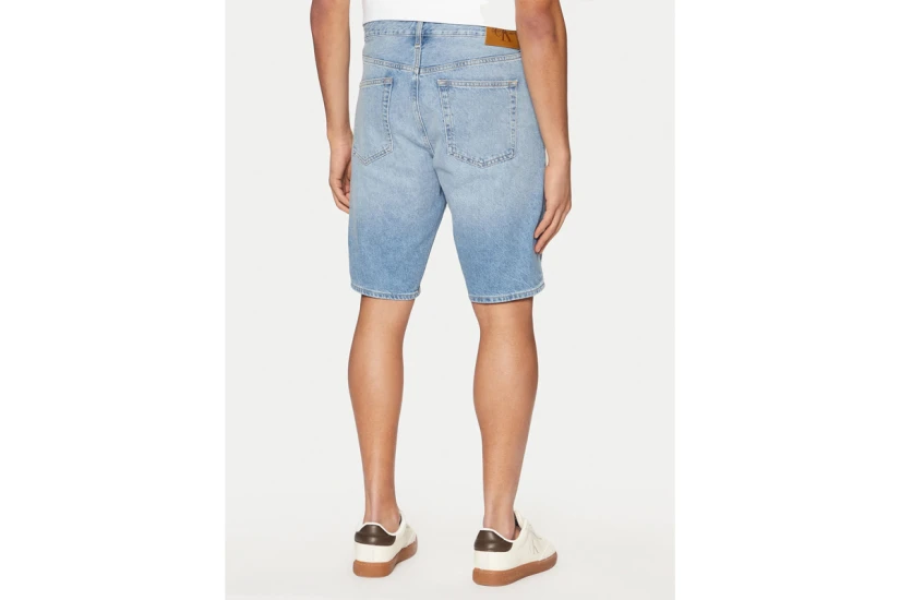Calvin Klein Ανδρική Τζιν Βερμούδα Μπλε