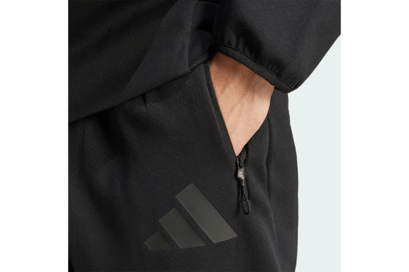 Adidas Performance Z.N.E. Open-Hem Ανδρικό Παντελόνι Φόρμας Μαύρο