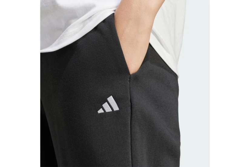 Adidas Essentials Feel Cozy Γυναικείο Παντελόνι Φόρμας Μαύρο