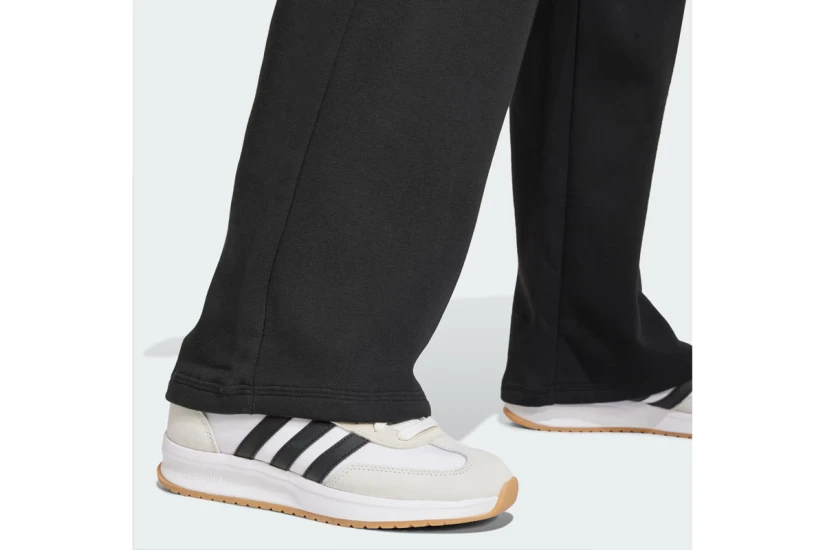 Adidas Essentials Feel Cozy Γυναικείο Παντελόνι Φόρμας Μαύρο