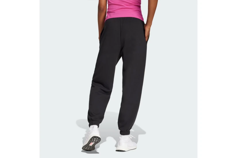 Adidas Essentials Linear Γυναικείο Παντελόνι Φόρμας Μαύρο