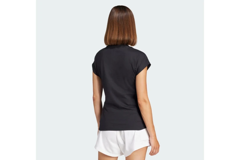 Adidas Performance Essentials Linear Γυναικείο Κοντομάνικο T-Shirt Μαύρο