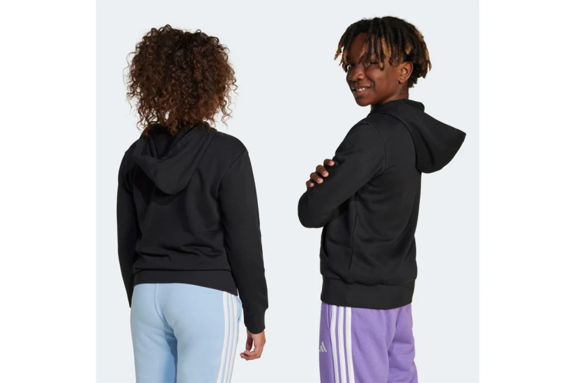 Adidas Performance Essentials Παιδικό Φούτερ με Κουκούλα Μαύρο