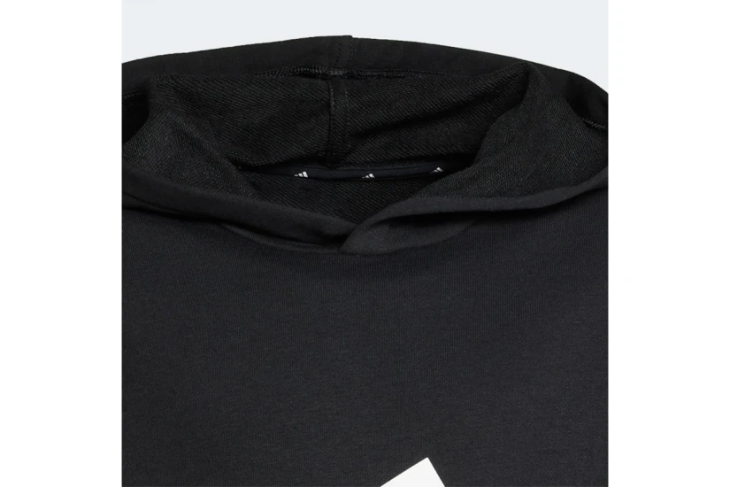 Adidas Performance Essentials Παιδικό Φούτερ με Κουκούλα Μαύρο