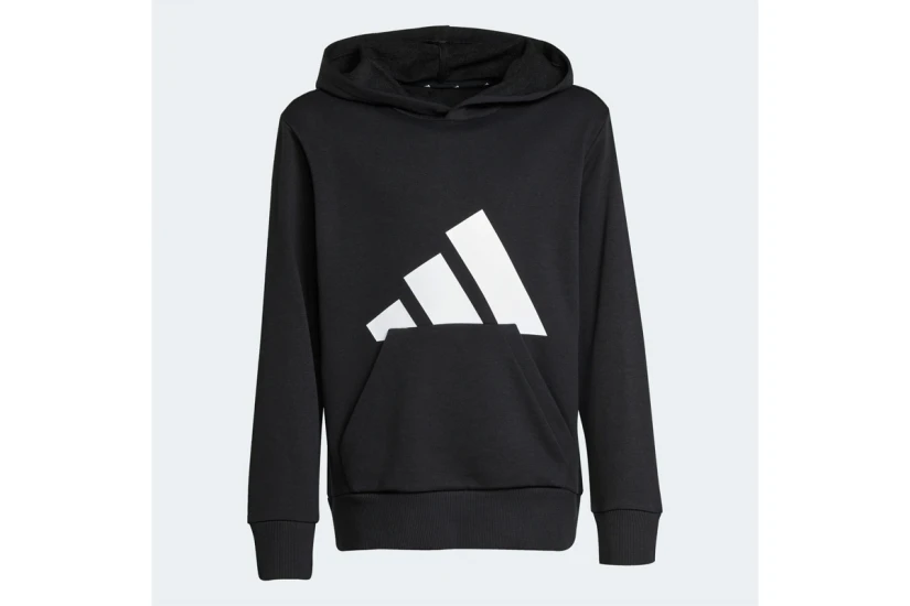 Adidas Performance Essentials Παιδικό Φούτερ με Κουκούλα Μαύρο