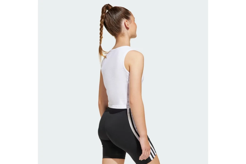 Adidas Performance Essentials Παιδική Αμάνικη μπλούζα Λευκή