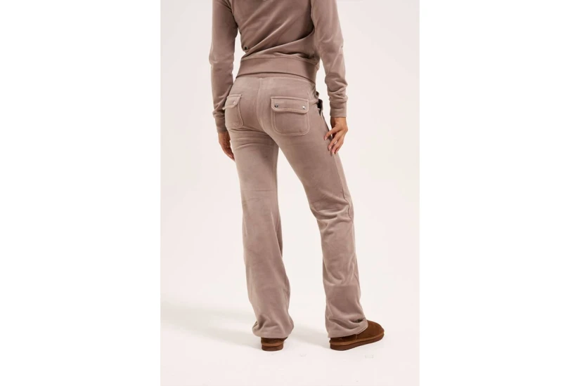 Juicy Couture Tawny Port Classic Velour Del Ray Γυναικείο Παντελόνι Φόρμας