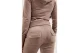 Juicy Couture Tawny Port Classic Velour Del Ray Γυναικείο Παντελόνι Φόρμας