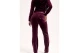 Juicy Couture Tawny Port Classic Velour Del Ray Γυναικείο Παντελόνι Φόρμας