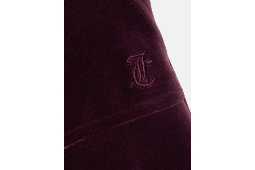 Juicy Couture Tawny Port Classic Velour Del Ray Γυναικείο Παντελόνι Φόρμας