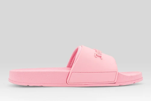 Juicy Couture Logo Embossed Sliders Παντόφλες (JCAY121047 105)