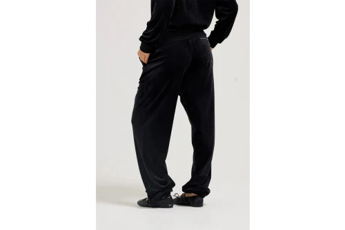 Juicy Couture Classic Velour Cuffed Παντελόνι Φόρμας Γυναικείο (JCBBJ224811 101)
