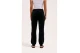 Juicy Couture Classic Velour Cuffed Γυναικείο Παντελόνι Φόρμας Μαύρο