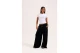 Juicy Couture Wide Leg Classic Velour Γυναικείο Παντελόνι Φόρμας Μαύρο