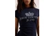 Juicy Couture Jeans Black Washed Longline Γυναικείο Κοντομάνικο T-Shirt Μαύρο