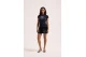 Juicy Couture Jeans Black Washed Longline Γυναικείο Κοντομάνικο T-Shirt Μαύρο