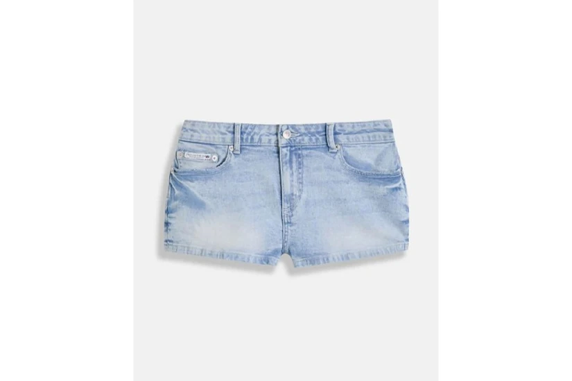 Juicy Couture Stretch Γυναικείο Σορτς Τζιν Γαλάζιο