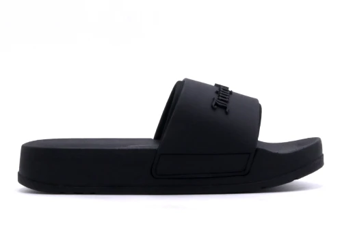 Juicy Couture Stacked Embossed Sliders Παντόφλες (JCFYL128006 101)