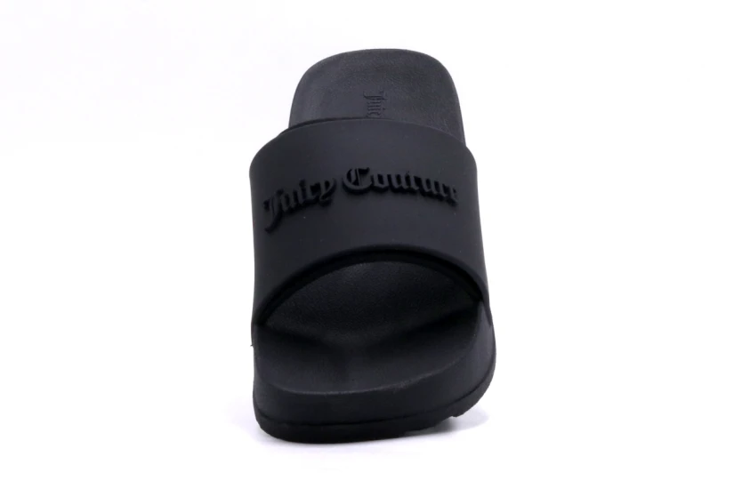 Juicy Couture Breanna Stacked Sliders Γυναικείες Παντόφλες Μαύρες