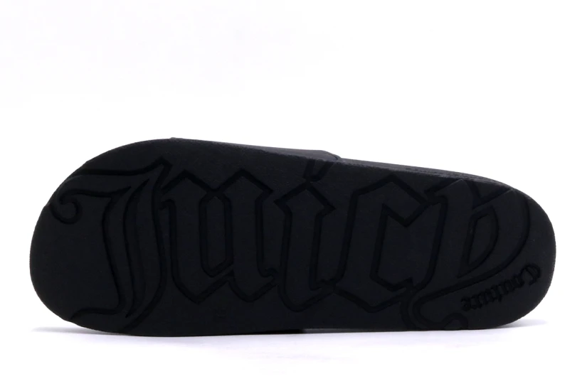 Juicy Couture Breanna Stacked Sliders Γυναικείες Παντόφλες Μαύρες