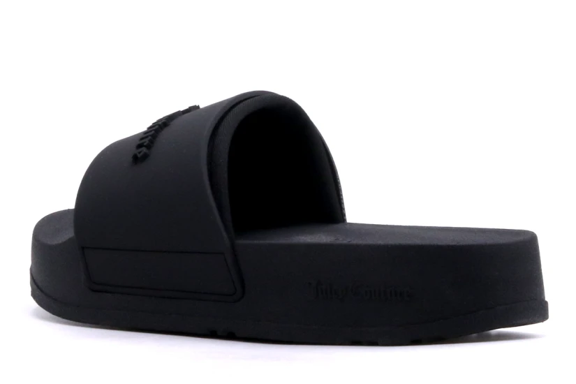Juicy Couture Breanna Stacked Sliders Γυναικείες Παντόφλες Μαύρες