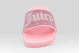 Juicy Couture Diamante Branded Γυναικείες Παντόφλες Ροζ