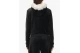 Juicy Couture Pom Pom Faux Fur Bamboo Γυναικεία Ζακέτα Βελουτέ