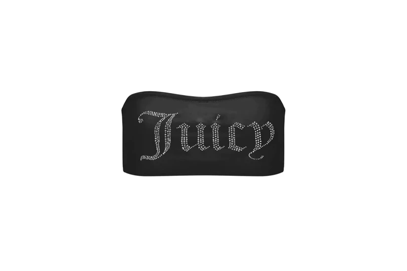 Juicy Couture Bandeau Bikini Diamante Branding Set Μαγιό Bikini Γυναικείο (JCIT122001 101)