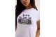 Juicy Couture Dog Crest Graphic Γυναικείο Κοντομάνικο T-Shirt Λευκό