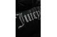 Juicy Couture Velour Longline Γυναικείο Μπουφάν Puffer Μαύρο