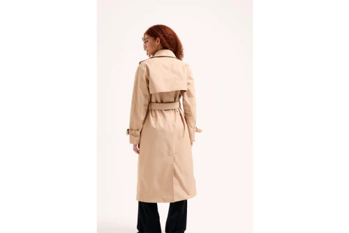 Juicy Couture Cotton Twill Trench Καπαρντίνα Γυναικεία (JCOIJ225555 284)
