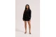 Juicy Couture Madison Diamante Γυναικεία Ζακέτα με Κουκούλα Βελουτέ Μαύρη