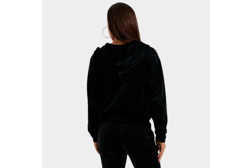 Juicy Couture Iccle Diamante Cropped Γυναικεία Ζακέτα Βελουτέ