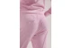 Juicy Couture Tina Velour Outline Diamante Γυναικείο Παντελόνι Φόρμας Ροζ