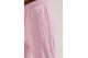 Juicy Couture Tina Velour Outline Diamante Γυναικείο Παντελόνι Φόρμας Ροζ