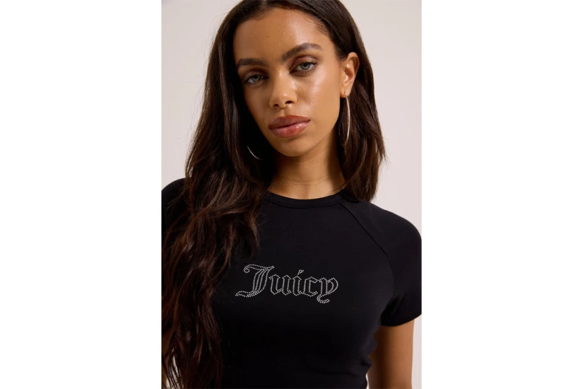Juicy Couture Baby Γυναικείο Κοντομάνικο T-Shirt Μαύρο