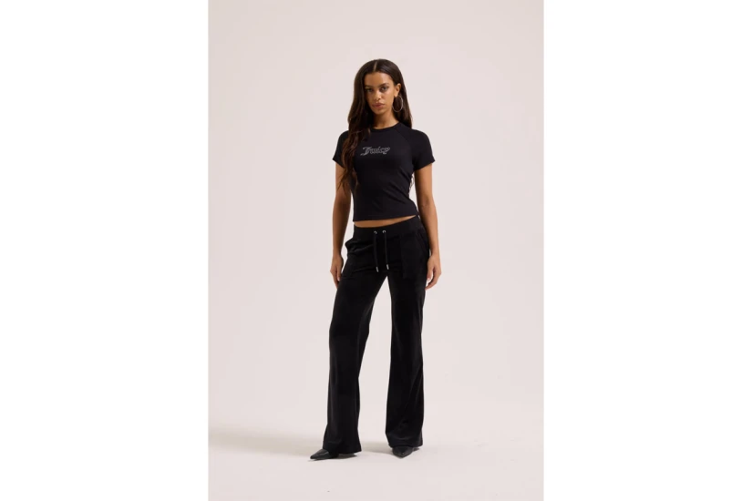 Juicy Couture Baby Γυναικείο Κοντομάνικο T-Shirt Μαύρο