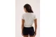 Juicy Couture Capped V-Neck Γυναικείο Κοντομάνικο T-Shirt Εκρού